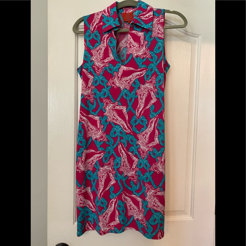 Tracy Negoshian short nautical summer dress